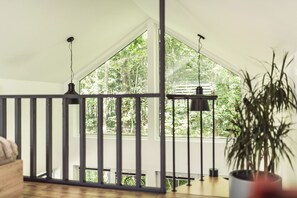 Chalet Deluxe, vue jardin, en mezzanine