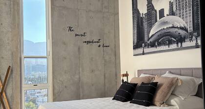 HERMOSO DEPARTAMENTO NUEVO CENTRO DE MONTERREY CON ALBERCA A 5 MIN DE SAN PEDRO