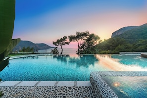 Luxury Villa, Sea View, Beachfront | View from room - Gökçe Villa (Fethiye)