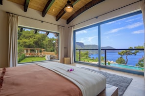 奢華別墅, 海景, 海濱 | 4 間睡房、埃及棉床單、高級寢具、Select Comfort 床墊