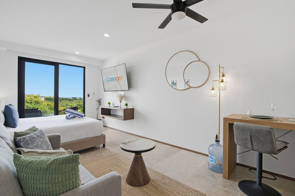 Superior Studio, Balcony, Partial Ocean View | In-room safe, blackout curtains, free WiFi, individually decorated