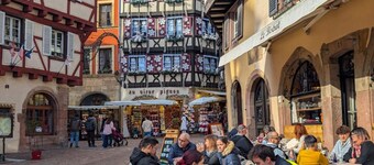 "Au vieux porche de Colmar", in the heart of Alsace and in the city center