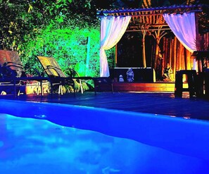 Pool - Rentalpraiadorosa, 4D all with split pool, jacuzzi, comfort and privacy (Ibiraquera Imbituba)