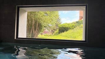 Piscine couverte, piscine chauffée