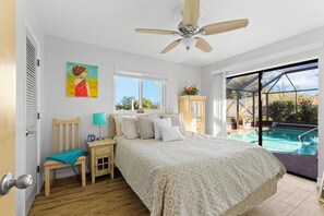 3 bedrooms, iron/ironing board, free WiFi, bed sheets - Heated pool and spacious lanai! 3br home in Punta Gorda, 2 acres with pond (Punta Gorda)