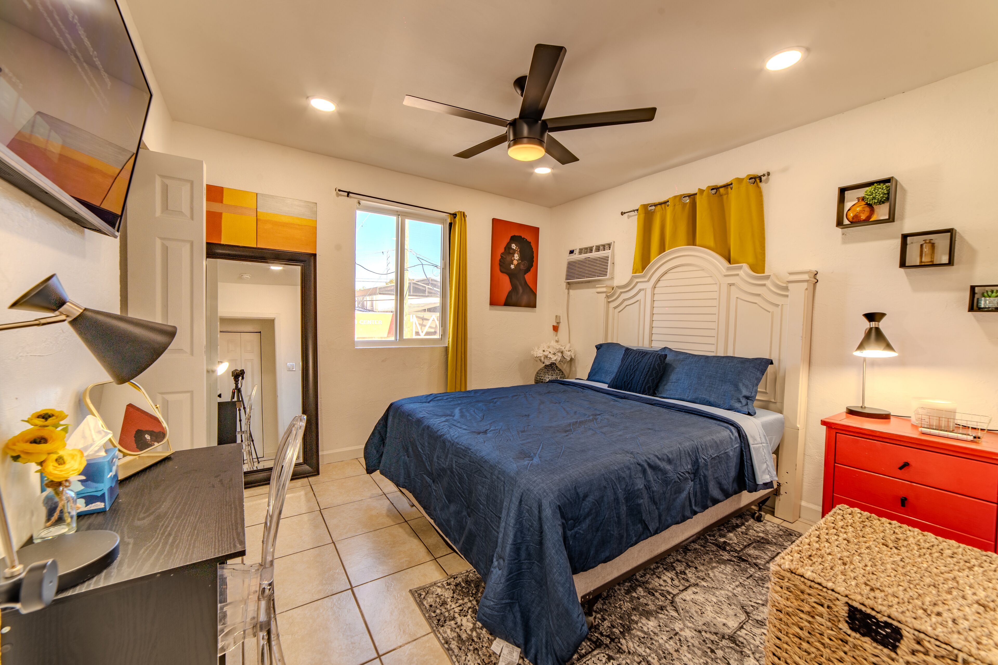 1 bedroom, desk, iron/ironing board, free WiFi