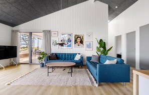 TV connectée, cheminée