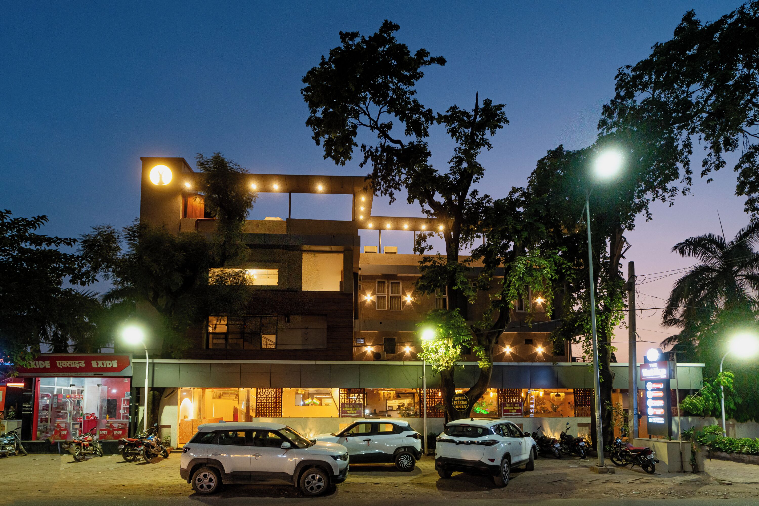 Fachada de la propiedad