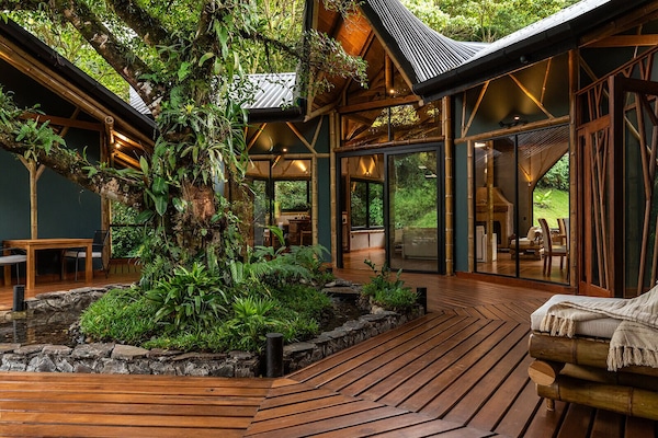 Tree House, vue montagne | Balcon