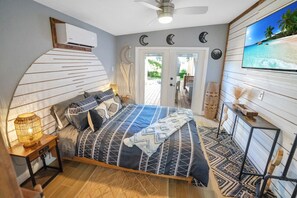 1 chambre, fer et planche à repasser, Wi-Fi, literie fournie