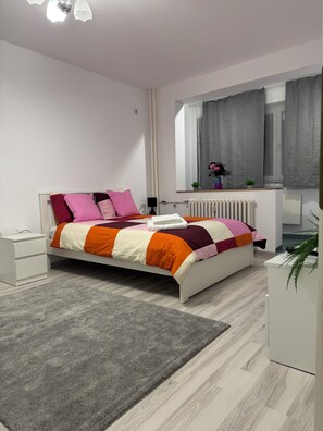 1 sovrum, strykjärn/strykbräda, wi-fi och sängkläder