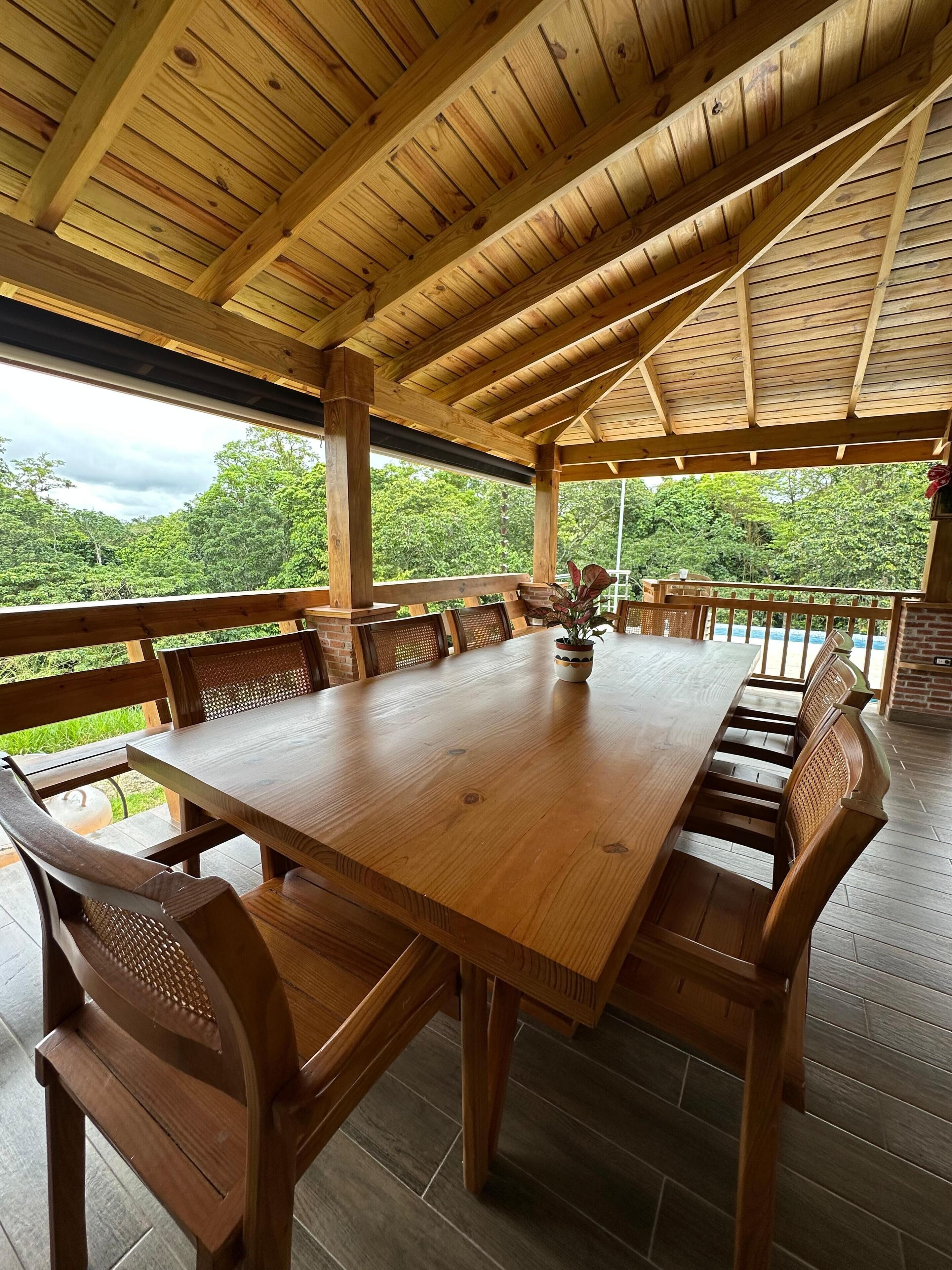 Restaurante al aire libre