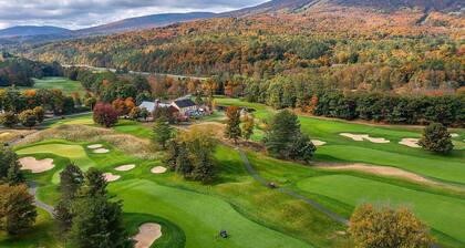 Okemo mountain house with private hot tub