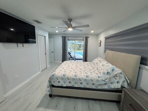 3 bedrooms, iron/ironing board, WiFi, bed sheets