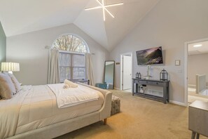 4 bedrooms, iron/ironing board, travel crib, WiFi