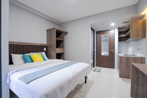 Studio Deluxe, balcon, vue ville