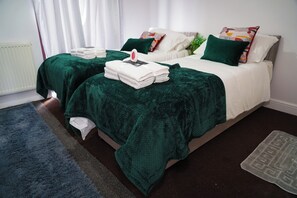 Leilighet | 2 soverom, strykejern/-brett, wi-fi (inkludert) og sengetøy