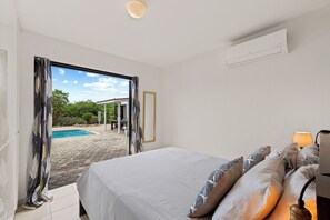 3 habitaciones, caja de seguridad en la habitación, wifi y ropa de cama