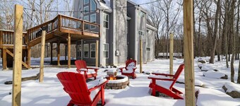 Poconos Masthope 4BR Ski Big Bear Sauna-Lake-Pools