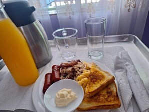 Breakfast for a fee