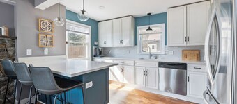 Take a break and unwind at Plymouth Lakefront Retreat with a Hot Tub