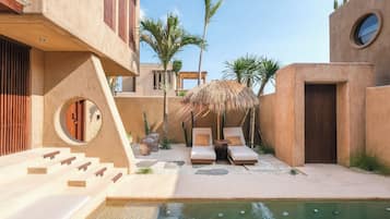 Majoituspaikan julkisivu