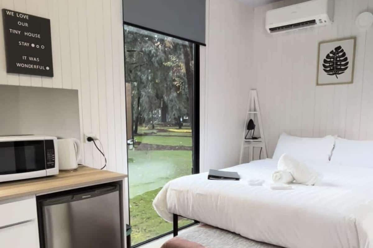 Mobile Unterkunft (Tiny House Garden View at Grampians) | 1 Schlafzimmer, kostenloses WLAN