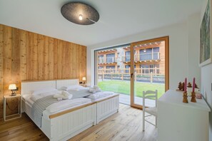 ファミリー アパートメント 2 ベッドルーム 2 バスルーム マウンテンサイド (Edelweiss) | 部屋からの景観