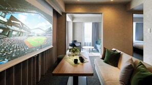 [Standard Floor] Luxury Family Escon Field View | Tallelokero huoneessa, ilmainen Wi-Fi, vuodevaatteet