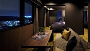Studio Suite Elite | Brankas, Wi-Fi gratis, dan seprai linen