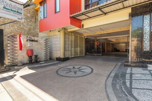 Entrada de la propiedad