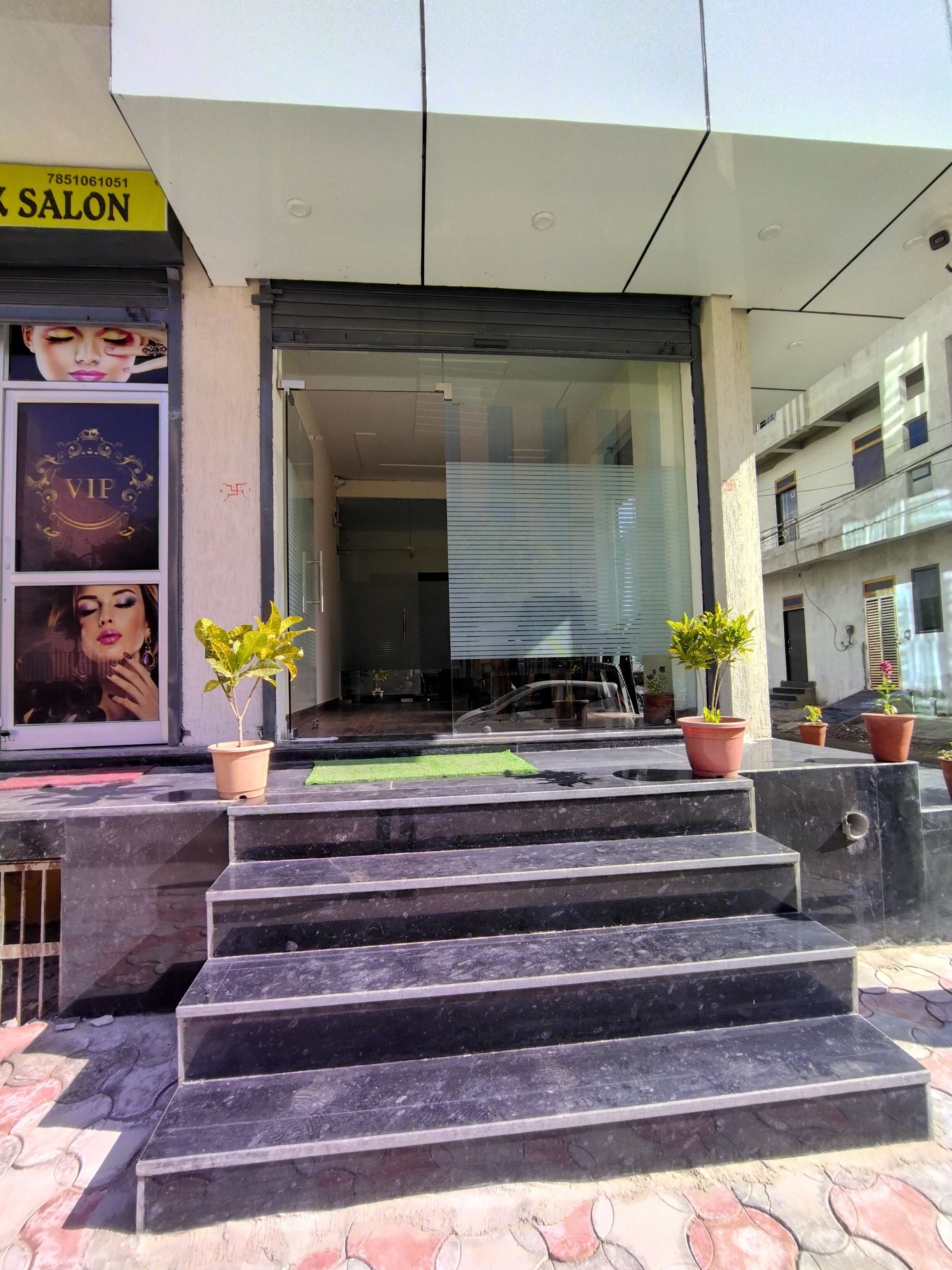 Overnatningsstedets facade