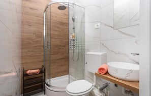Shower, hair dryer