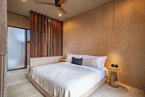 1 habitación y ropa de cama de alta calidad