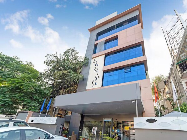 Façade de l’hébergement