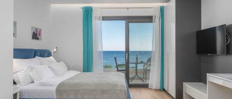 Studio (Studio Apartment with Terrace) | 1 soverom og wi-fi (inkludert)