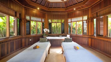 Body treatments, aromatherapy, body scrubs, 3 treatment rooms, massages