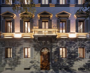 Voorkant van accommodatie