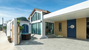 Voorkant van accommodatie