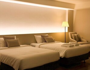 Habitación Deluxe con 1 cama doble o 2 individuales, balcón, vistas a la ciudad | Wifi gratis