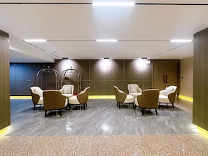 Sala de estar en el lobby