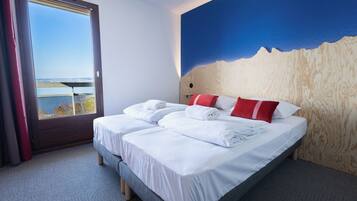 Chambre Supérieure Double ou avec lits jumeaux, balcon, vue lac
