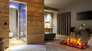 1 chambre, literie de qualité supérieure, couette en duvet d'oie
