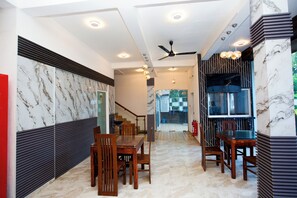 Voorkant van accommodatie