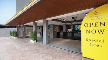 EntrĂ©e de lâhĂ©bergement