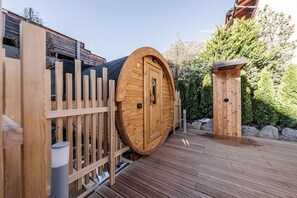 Bain à remous extérieur