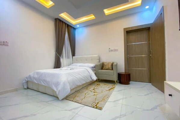 1 sovrum, strykjärn/strykbräda, wi-fi och sängkläder