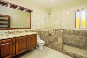 Towels, soap, toilet paper