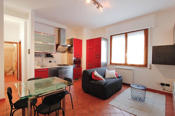 Apartment, Balcony | Living area | Flat-screen TV - Pratovecchio Suite (Florence)