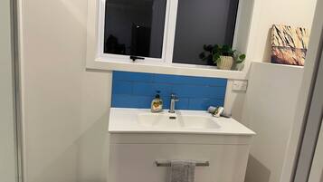 Towels, soap, toilet paper